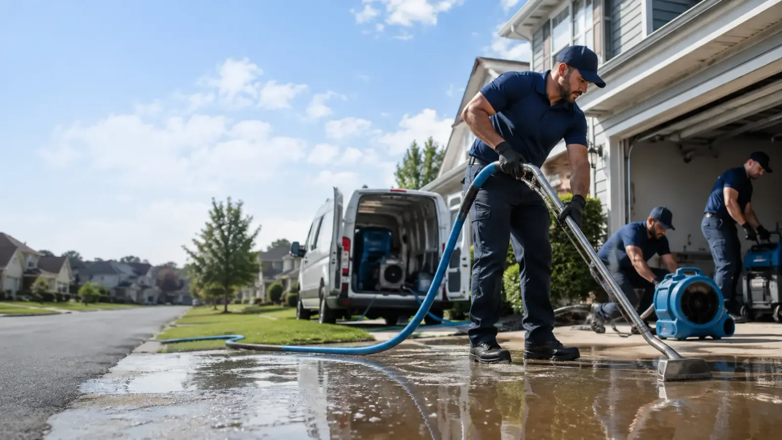 Flood Damage Restoration in Carleton, MI